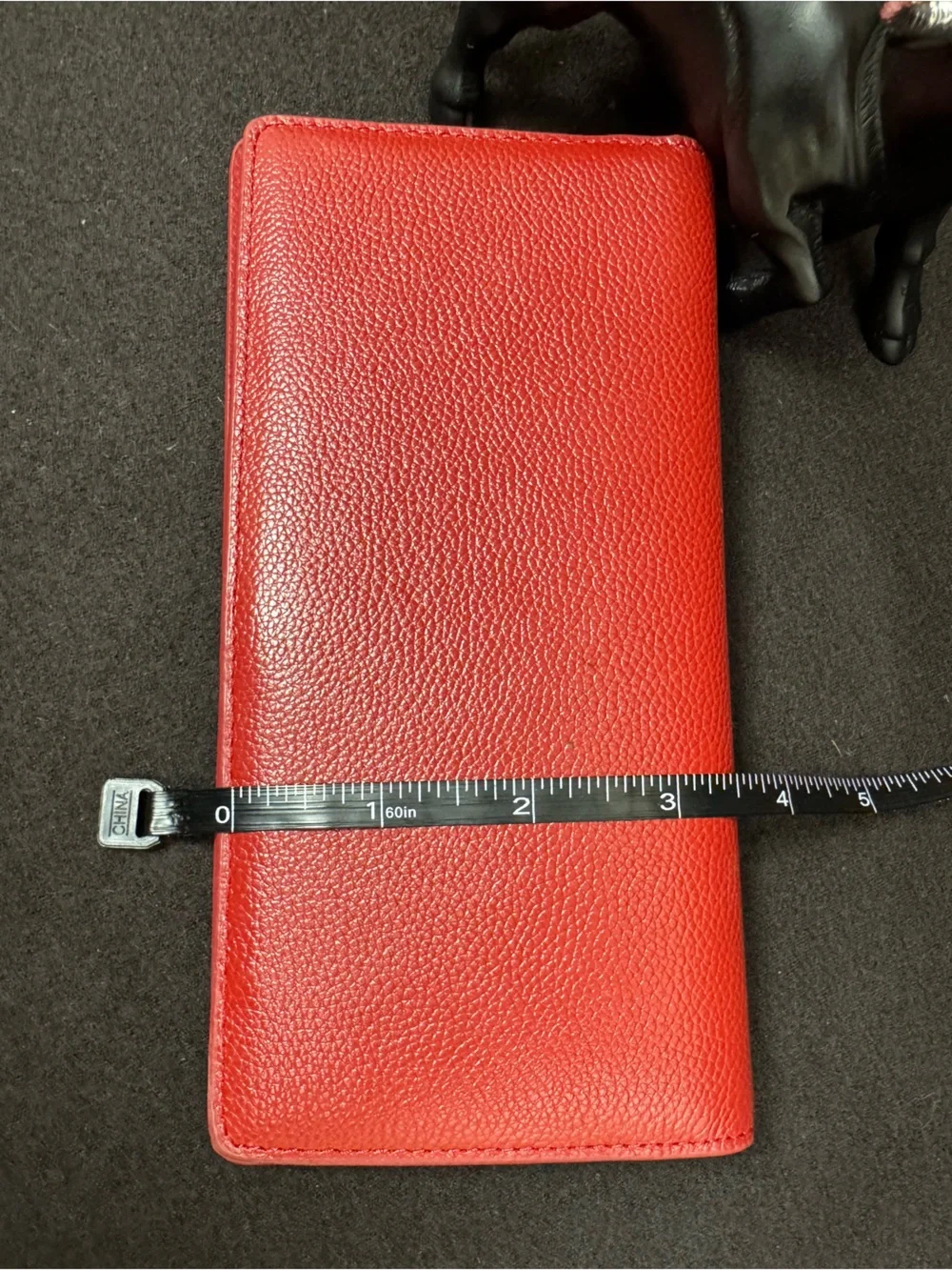 Bveyzi Bveyzi Leather Wallet Fuchsia RFID BLOCKING NEW